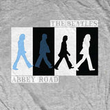 The Beatles Kids T-Shirt - Abbey Road Crossing - Grey T-Shirt