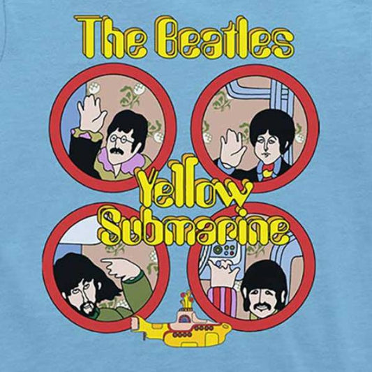 The Beatles Kids T-Shirt - Yellow Submarine Portholes
