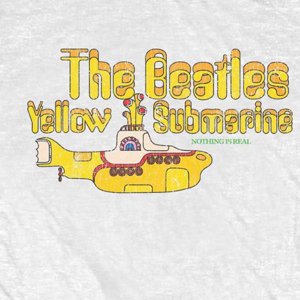 The Beatles Kids T-Shirt - Yellow Submarine Album - White T-Shirt