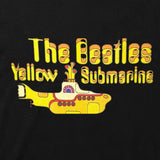 The Beatles Yellow Submarine Kids Black Tshirt Close Up