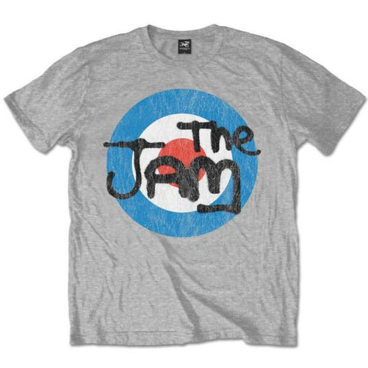 The Jam Grey Adult T-Shirt - The Jam Logo