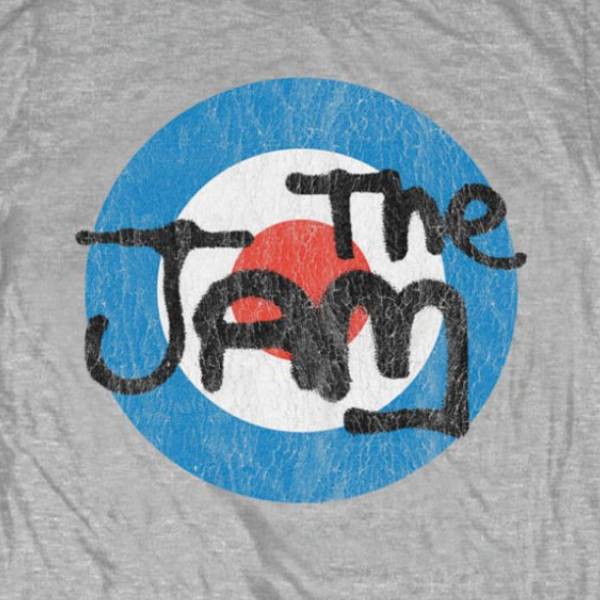 The Jam Grey Adult T-Shirt - The Jam Logo