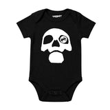 The Prodigy Babygrow. The Prodigy Voodou People artwork printed in white on a plain black babygrow