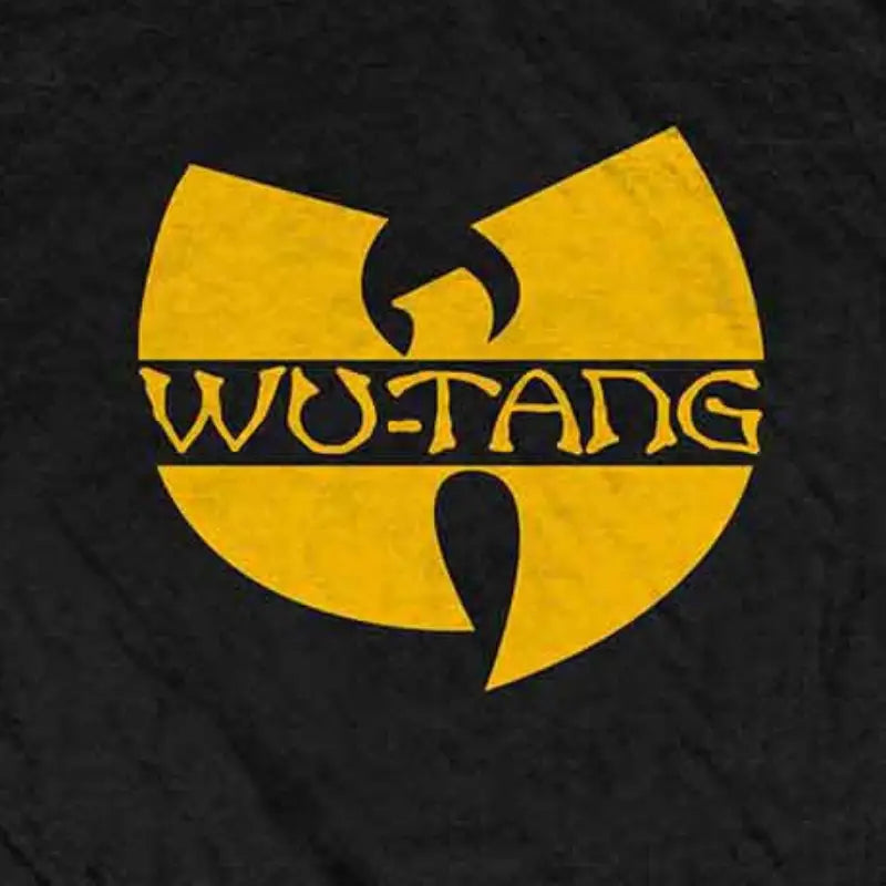 Wu-Tang Logo on a kids' black t-shirt