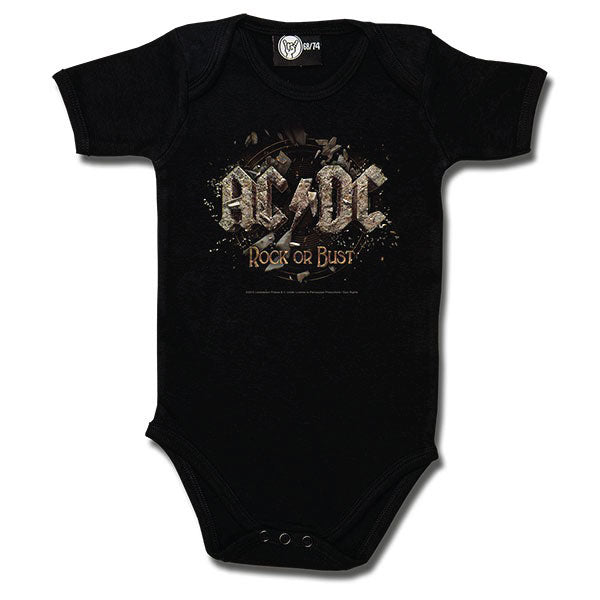AC/DC Babygrow - 'Rock or Bust'