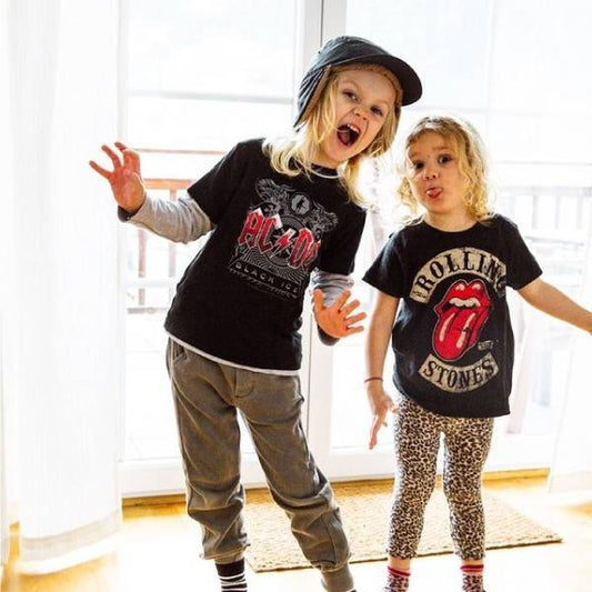 Baby acdc sales t shirt