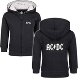 AC/DC Baby Hoodie - Classic White Logo