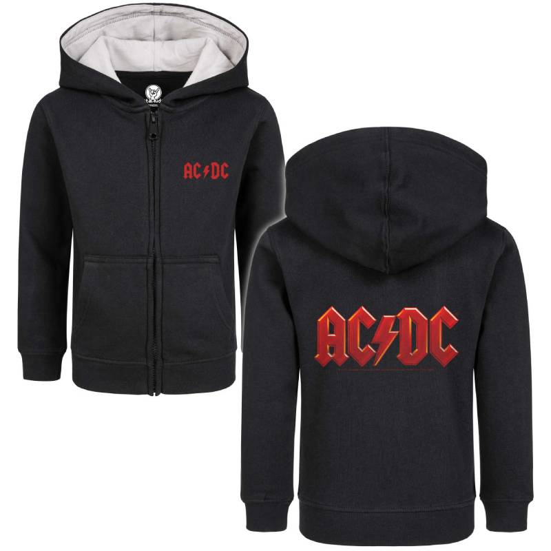 AC/DC Baby Hoodie - Classic Red AC/DC Logo