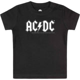 AC/DC Kids T-Shirt - Classic White AC/DC Logo