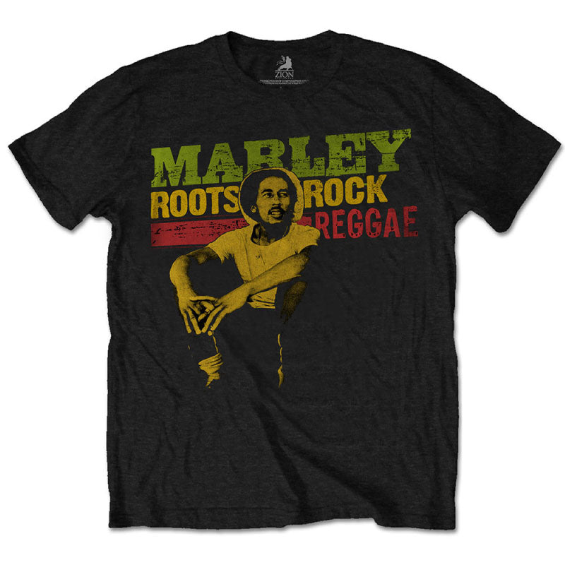 Bob Marley Kids T-Shirt - Roots, Rock, Reggae