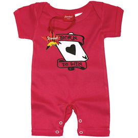 Born To Win Baby Romper by Stardust
