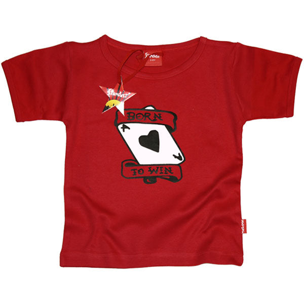 Born To Win Kids T-Shirt by Stardust