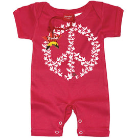 Doves of Peace Baby Romper by Stardust