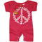 Doves of Peace Baby Romper by Stardust