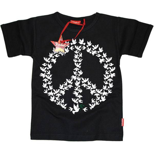 Doves of Peace Kids T-Shirt by Stardust