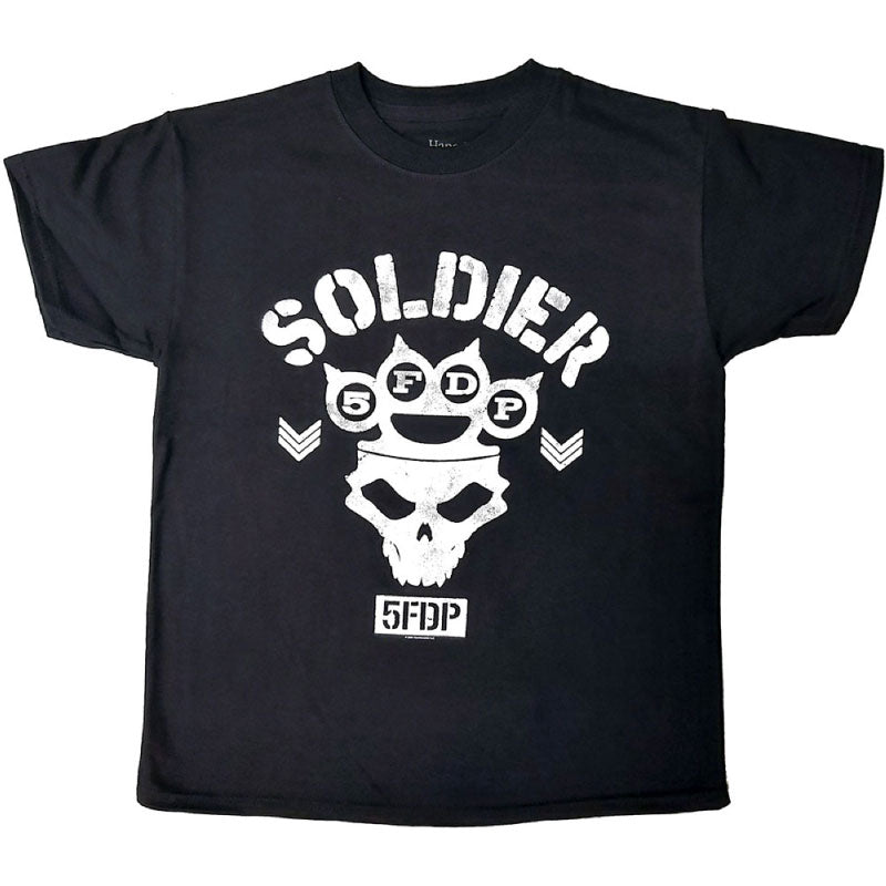 Five Finger Death Punch Kids T-Shirt - Soldier