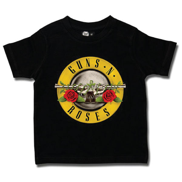 Official Guns N' Roses 'Appetite Washed' T-Shirt - Dip Dye Black Unisex Tee, Size XXL