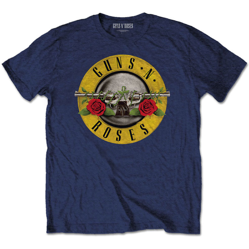 Guns 'n' Roses Kids Blue T-Shirt: Classic Guns N Roses Logo