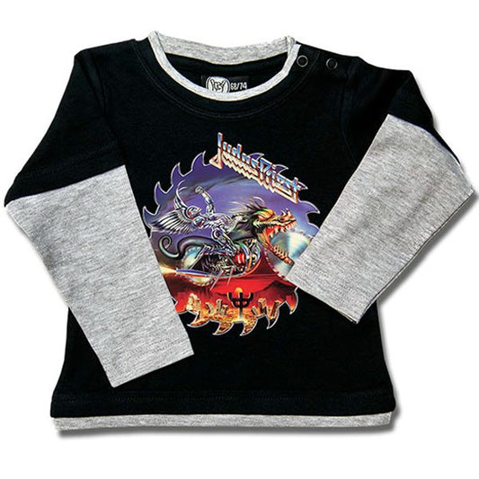 Judas Priest Long Sleeve Baby T-Shirt - Painkiller