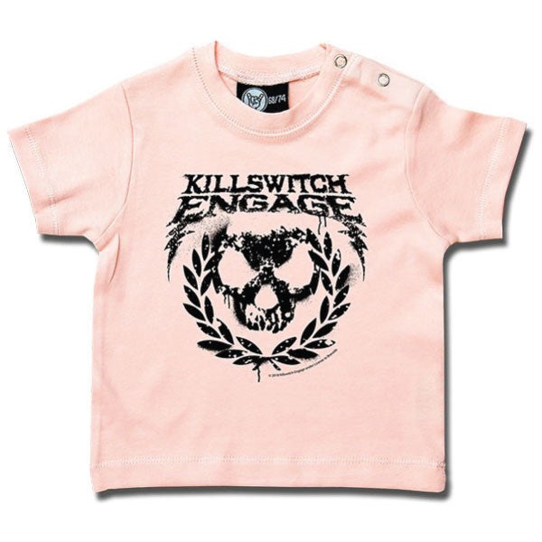 Killswitch Engage Baby T-Shirt Pink - Logo