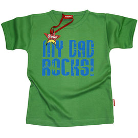 My Dad Rocks Kids T-Shirt by Stardust