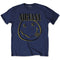 Nirvana Kids T-Shirt Smiley Face - Blue