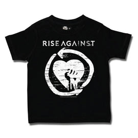 Rise Against Kids Black T-Shirt - Logo