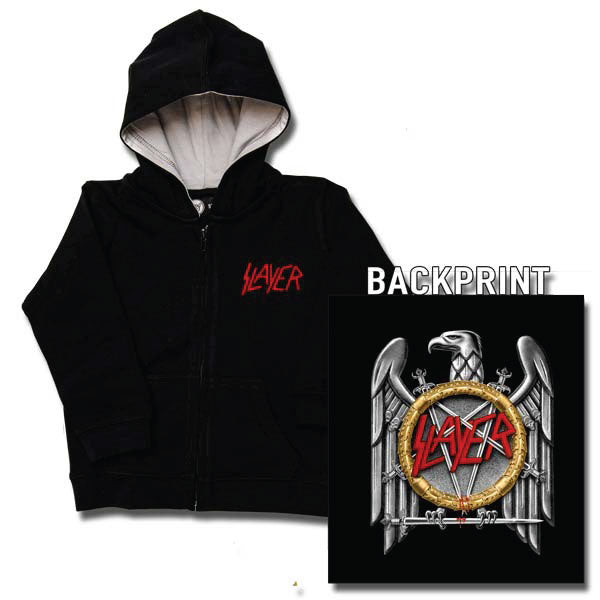Slayer Kids Hoody - Silver Eagle