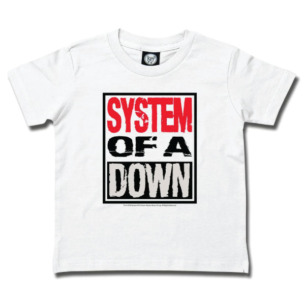 System Of A Down Kids T-Shirt - White