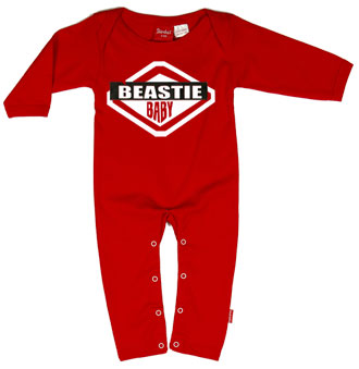 Cool Baby Playsuit - Beastie Baby Artwork