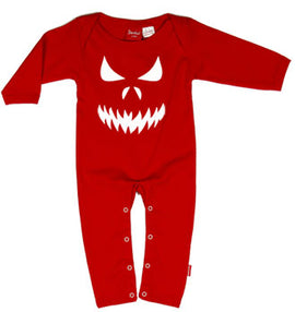Scary Face Baby Playsuit