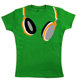 Teenage Girls Headphones T-Shirt by Stardust