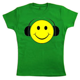 Smiley Face Teenage Girls T-Shirt